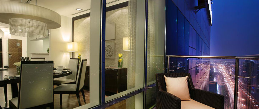 Fraser Suites  Dubai Balcony
